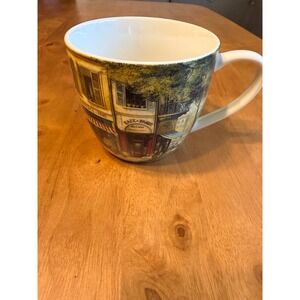 Pimpernel Portmeirion French Street Scene Coffee Mug Cafe Paris Ceramic Cup